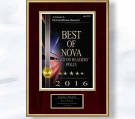 Karins Florist wins Best Of NoVA