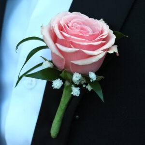 Classic Rose Boutonniere