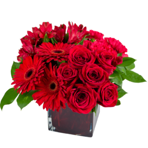 Romance in Red Bouquet