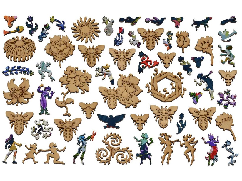Abundance - Laser Cut Wooden Puzzle
