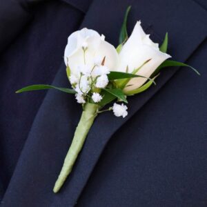 Moonlit Blossoms Boutonniere