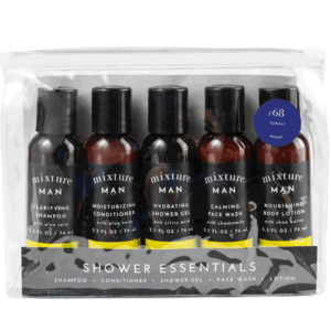 Mixture Man Shower Essentials Gift Set - Cobalt