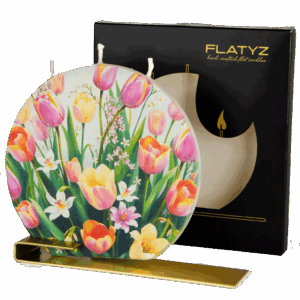 Flatyz Candle - Spring Tulips & Flowers