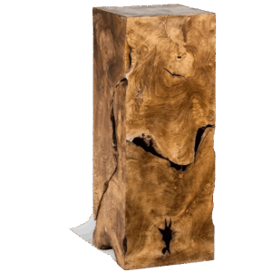Teak Wood Large Pedestal