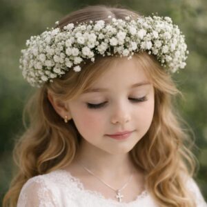 Baby’s Breath Confirmation Wreath