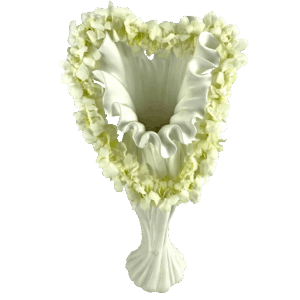 Elegant White Orchid Lei