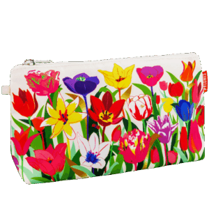 Pylones Cosmetic Bag - Tulips