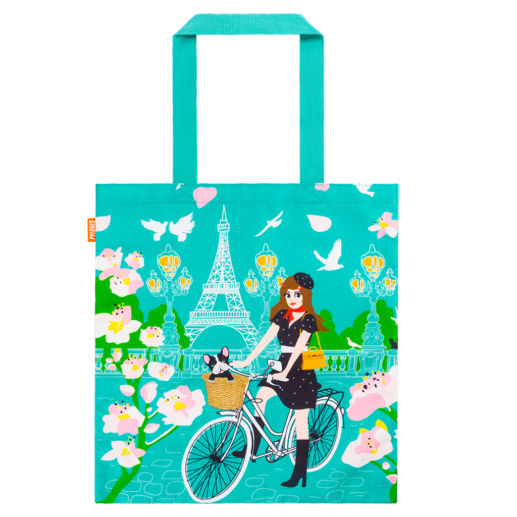 Pylones Tote Bag - Paris Street Art Pylones Tote Bag - Paris Street Art