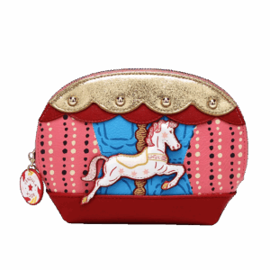 Vendula Heritage Edwardian Pier Carousel Vegan Cosmetic Bag