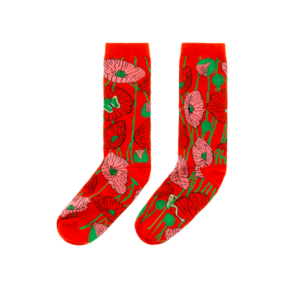 Pylones Fashion Socks - Coquelicots