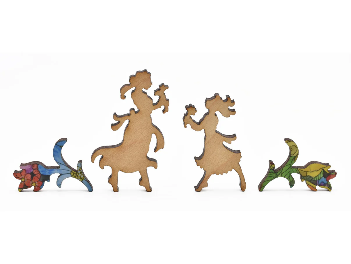 Fleur - Liberty Wooden Puzzle