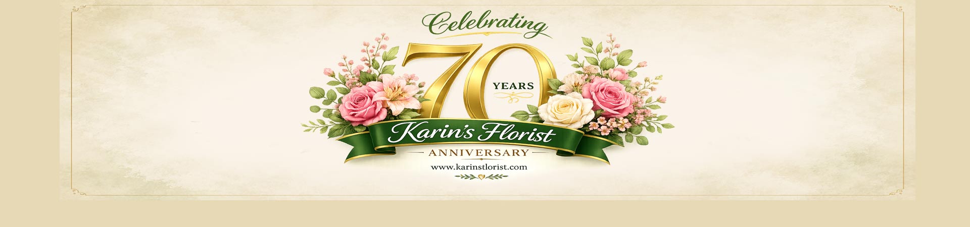 70th banner