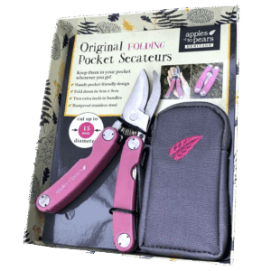 Apples To Pears Original Folding Pocket Secateurs