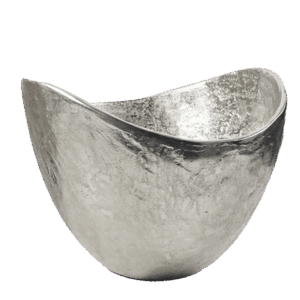Contemporary Metal Decorative Bowl