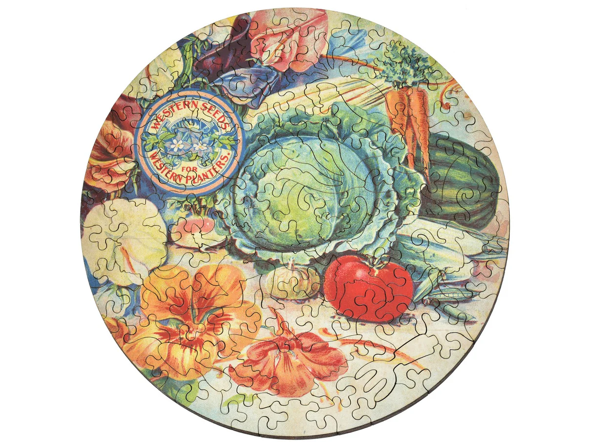 Western Seeds - Liberty Wooden Puzzle