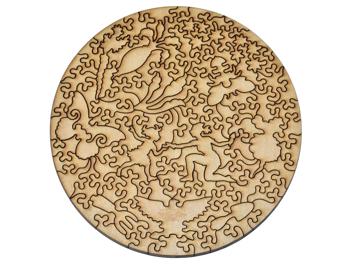 Western Seeds - Liberty Wooden Puzzle