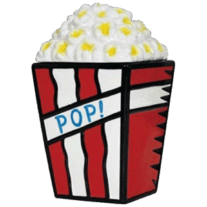 Burton Morris "Pop" Popcorn Cookie Jar