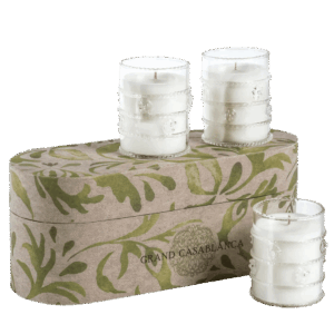 Grand Casablanca Scented Candle Trio - Water Lotus