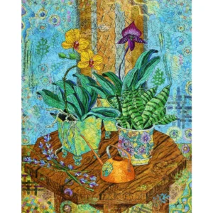 Orchids in East Window - Liberty Wooden Puzzle