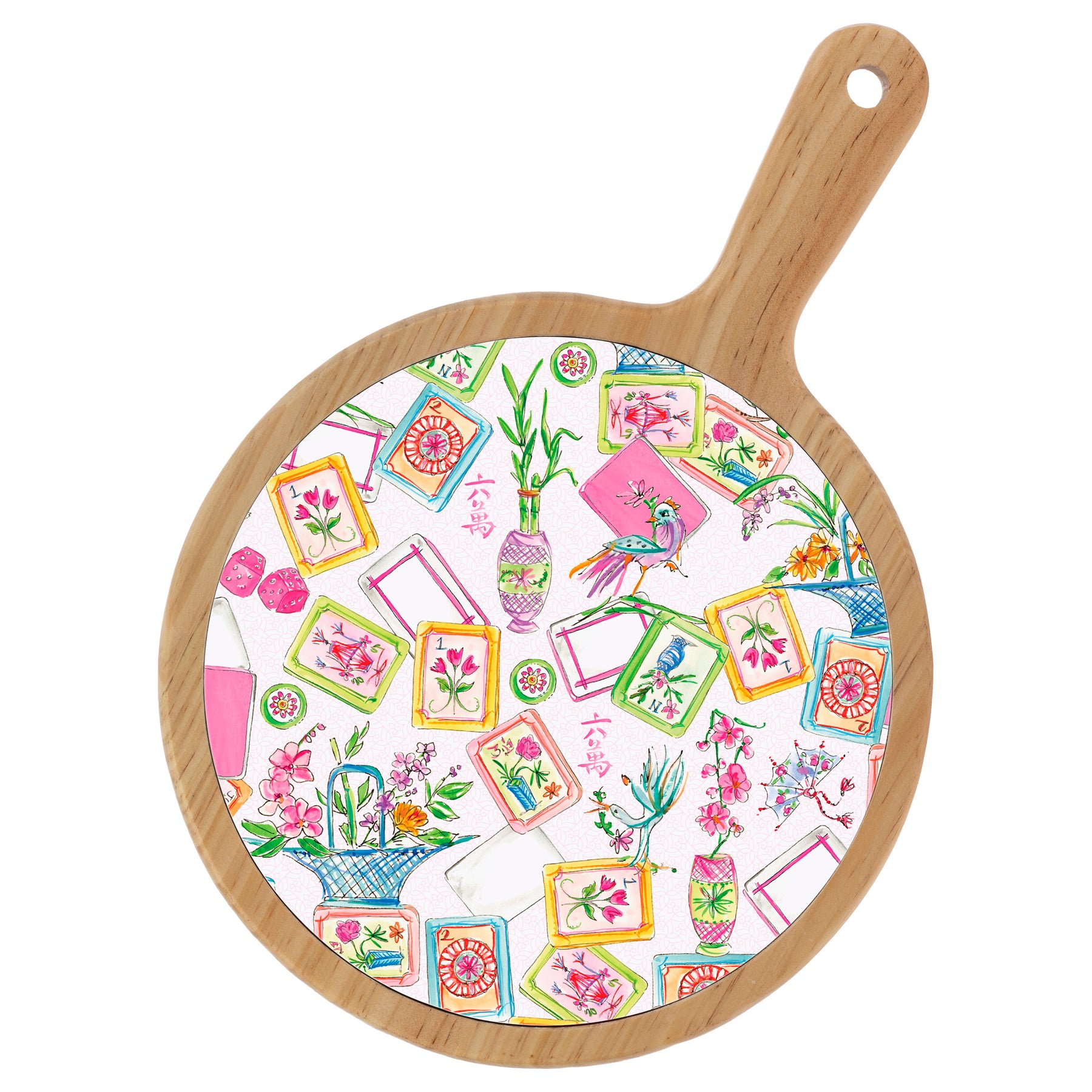 Mahjong Allover Cheeseboard Mahjong Allover Cheeseboard